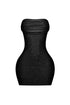 Greer Mesh Beaded Mini Dress
